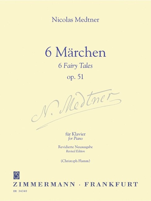 Sechs Marchen op. 51, Klavier (Sheet Music)