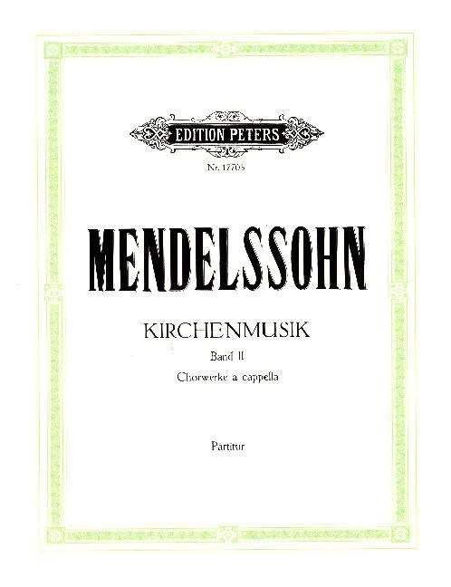 Kirchenmusik Vol II (Sheet Music)