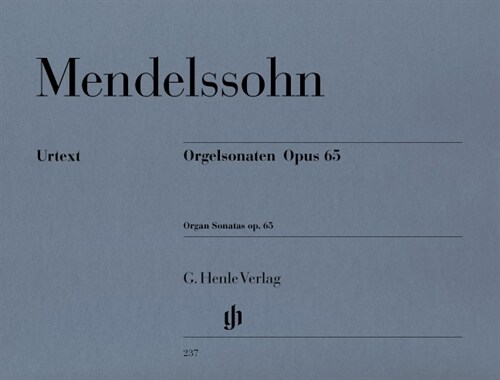 Orgelsonaten op.65 (Sheet Music)