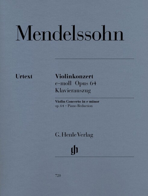 Violinkonzert e-Moll op.64, Klavierauszug (Sheet Music)