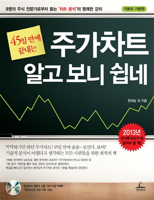 45일만에 끝내는 주가차트 알고 보니 쉽네