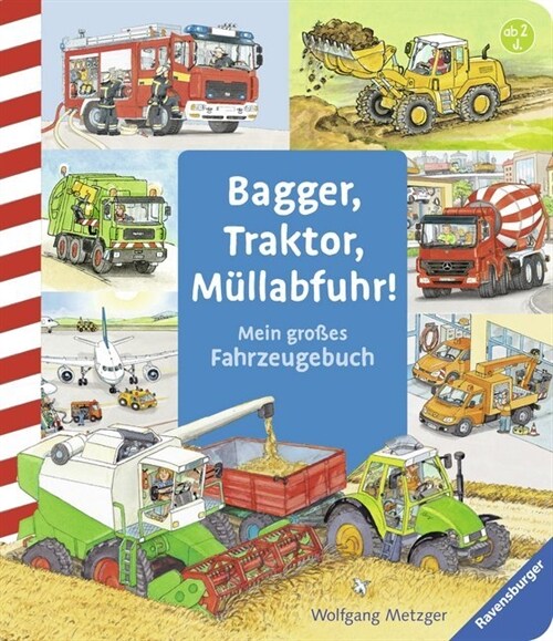 Bagger, Traktor, Mullabfuhr! (Hardcover)