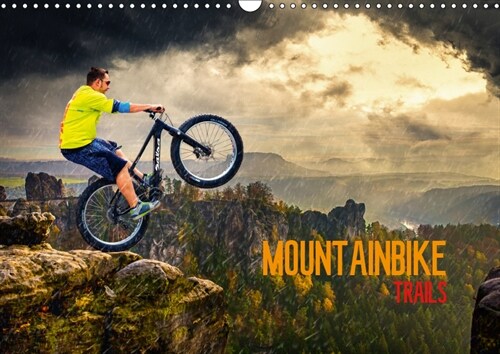 Mountainbike Trails (Wandkalender 2019 DIN A3 quer) (Calendar)