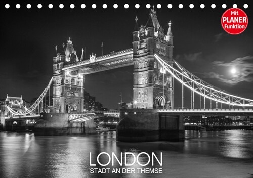 London Stadt an der Themse (Tischkalender 2019 DIN A5 quer) (Calendar)