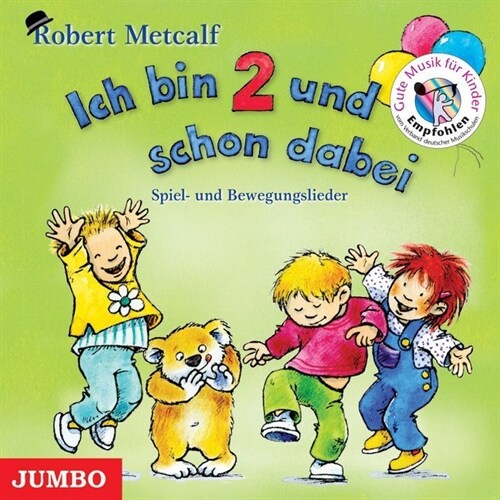 Ich bin zwei - und schon dabei, 1 Audio-CD (CD-Audio)