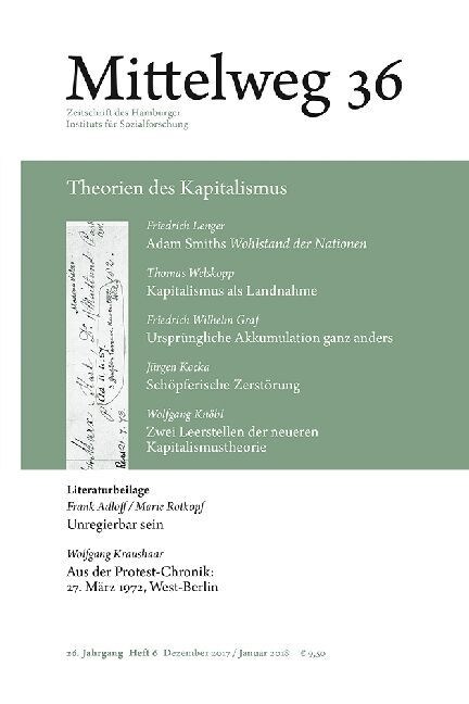 Theorien des Kapitalismus (Paperback)