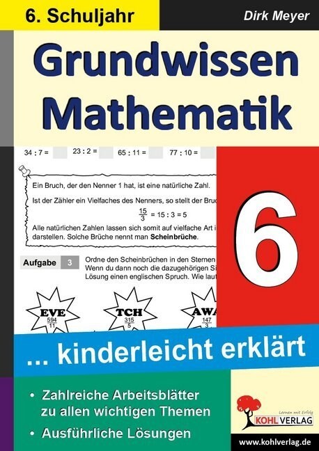 Grundwissen Mathematik 6. Schuljahr (Paperback)