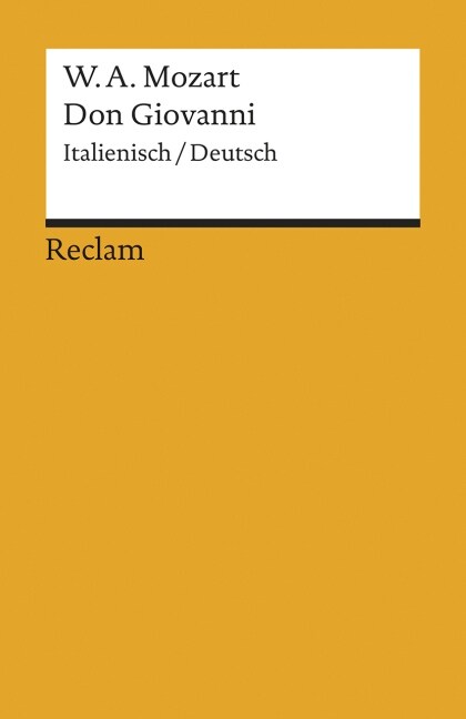 Don Giovanni, Italienisch-Deutsch (Paperback)