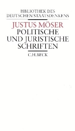 Politische und juristische Schriften (Hardcover)