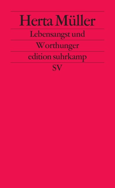 Lebensangst und Worthunger (Paperback)