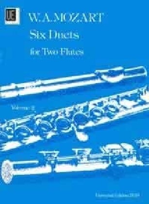 6 Duette, 2 Floten. Bd.2 (Sheet Music)