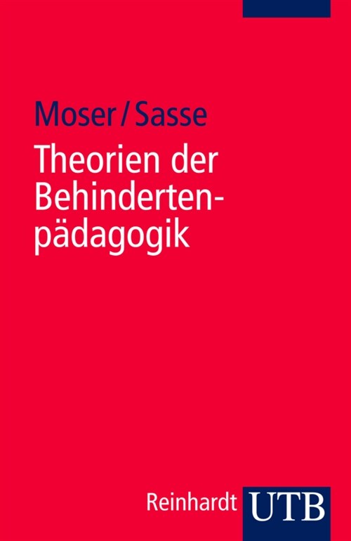 Theorien der Behindertenpadagogik (Paperback)