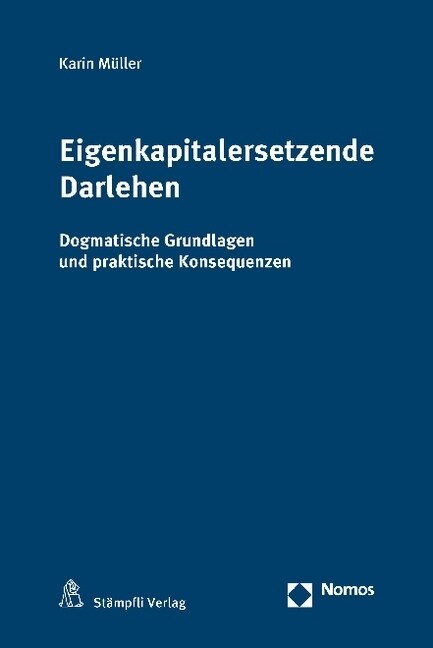 Eigenkapitalersetzende Darlehen (Hardcover)