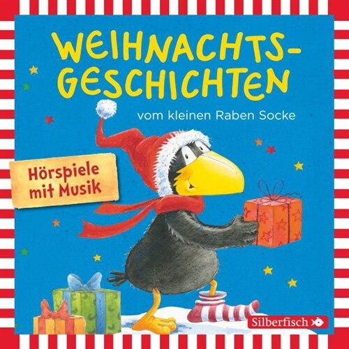 Weihnachtsgeschichten vom kleinen Raben Socke, 1 Audio-CD (CD-Audio)