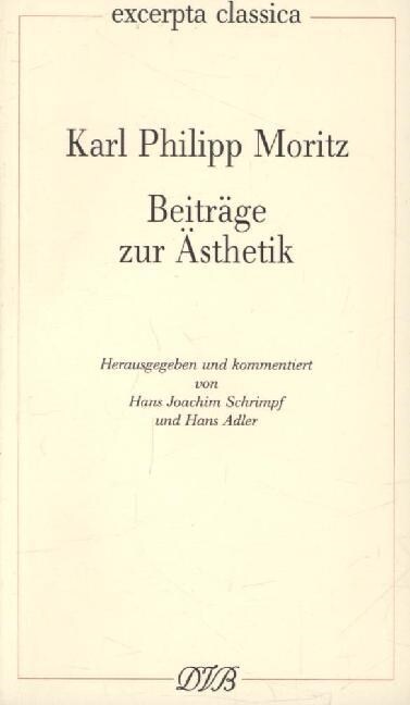 Beitrage zur Asthetik (Paperback)