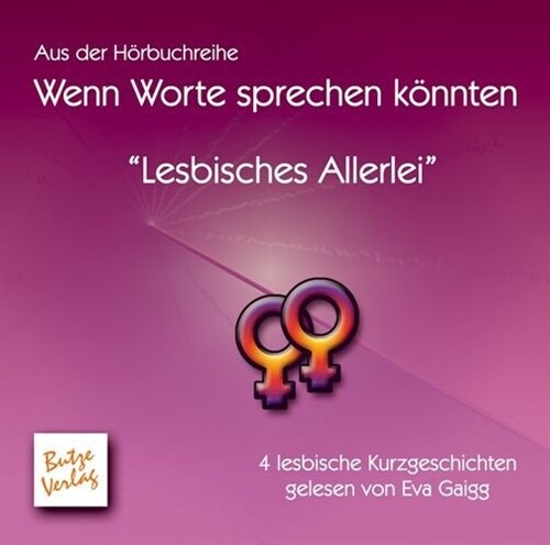 Lesbisches Allerlei, Audio-CD (CD-Audio)