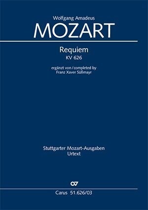 Requiem d-Moll KV 626 (Leisinger), Klavierauszug (Sheet Music)