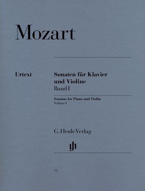 Sonaten fur Klavier und Violine. Band.1 (Sheet Music)