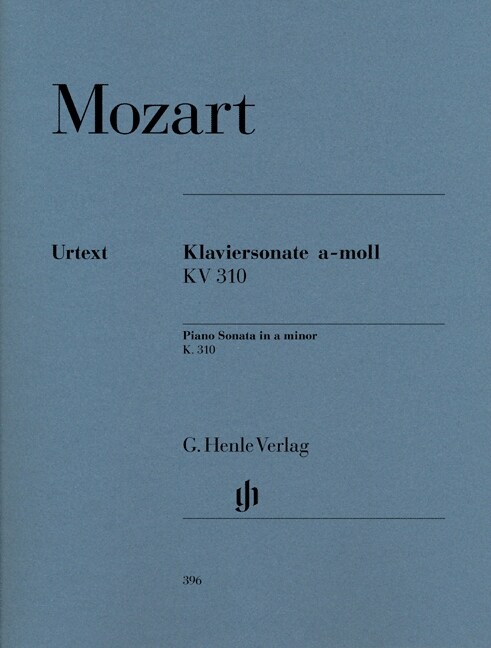 Klaviersonate a-Moll KV 310 (300d) (Sheet Music)