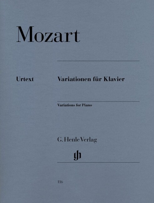 [중고] Variationen fur Klavier (Sheet Music)