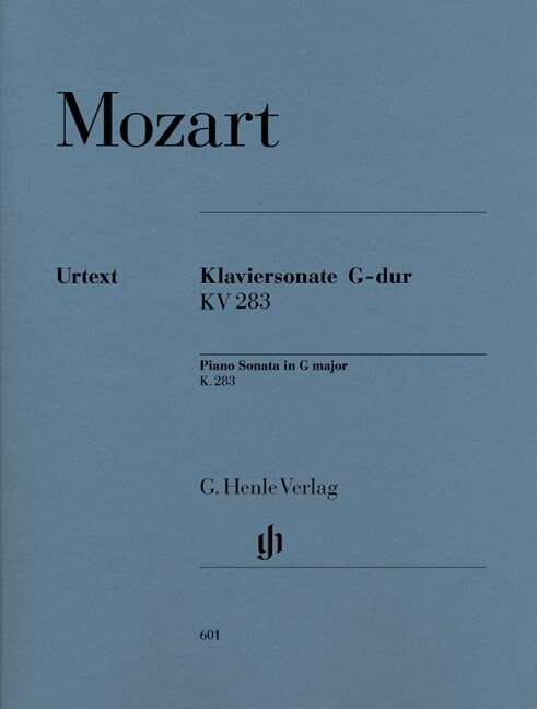 Klaviersonate G-Dur KV 283 (189h) (Sheet Music)