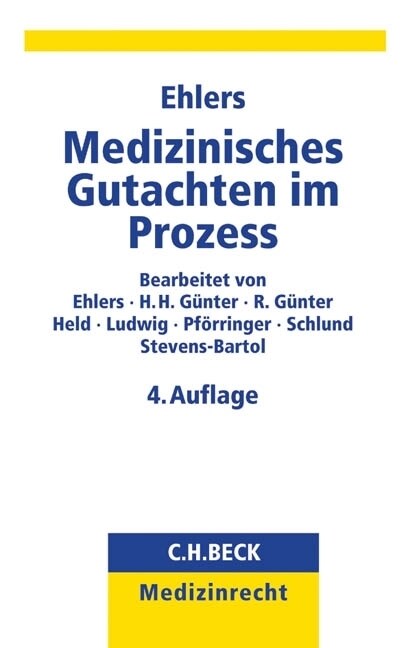 Medizinisches Gutachten im Prozess (Paperback)