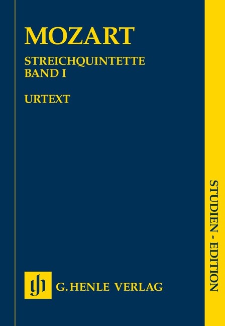 Streichquintette, Studien-Edition. Bd.1 (Sheet Music)