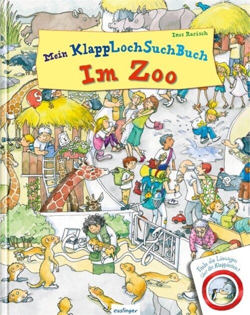 Mein KlappLochSuchBuch - Im Zoo (Hardcover)