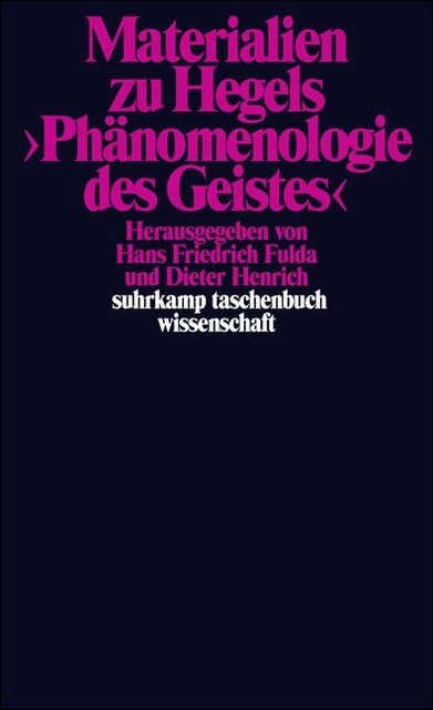 Materialien zu Hegels Phanomenologie des Geistes (Paperback)