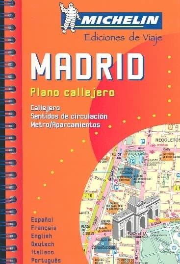 Michelin Karte Madrid, Plano callejero (Paperback)