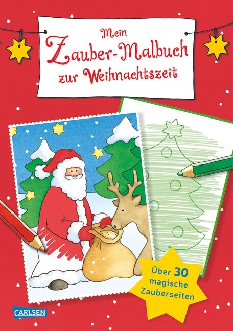 Mein Zaubermalbuch zur Weihnachtszeit (Paperback)