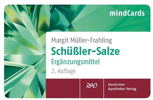 Schußler-Salze Erganzungsmittel, Kartenfacher (Cards)