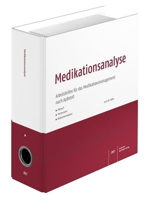 Medikationsanalyse, zur Fortsetzung (Loose-leaf)