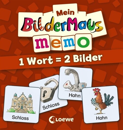 Mein Bildermaus-Memo - 1 Wort = 2 Bilder (Kinderspiel) (Game)