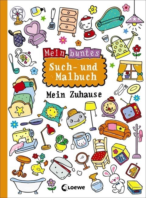 Mein buntes Such- und Malbuch: Mein Zuhause (Paperback)