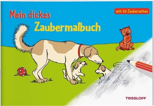 Mein dickes Zaubermalbuch (Paperback)