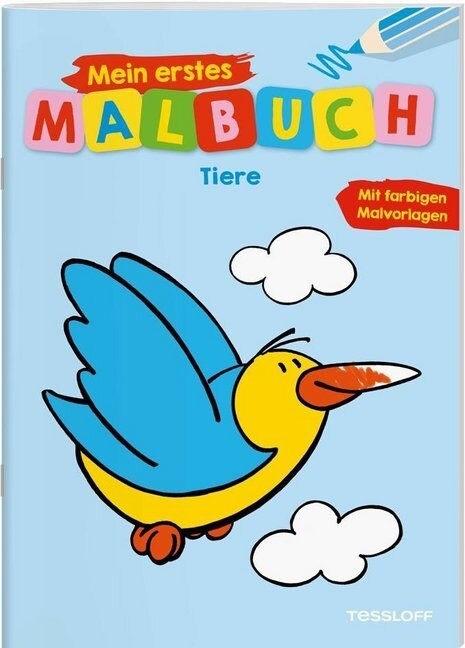 Mein erstes Malbuch Tiere (Paperback)