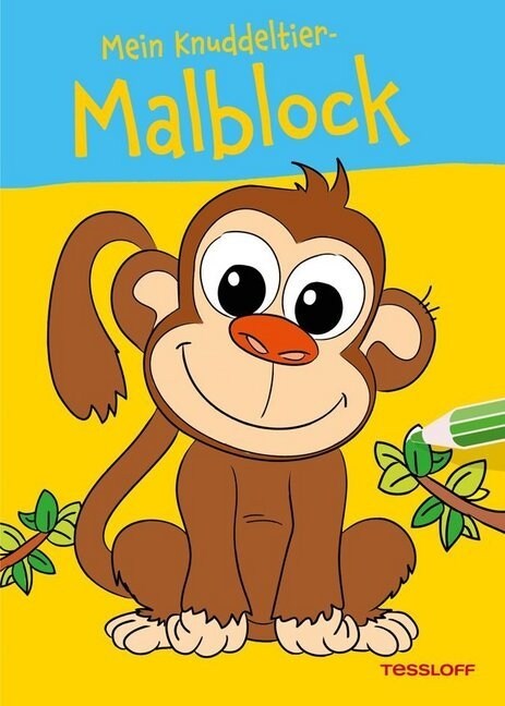 Mein Knuddeltier-Malblock (Affe) (Paperback)