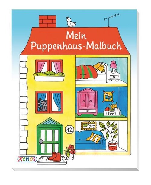 Mein Puppenhaus-Malbuch (Paperback)