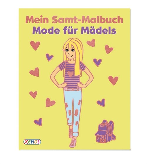 Mein Samt-Malbuch: Mode fur Madels (Paperback)