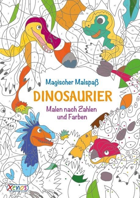 Magischer Malspaß: Dinosaurier (Paperback)