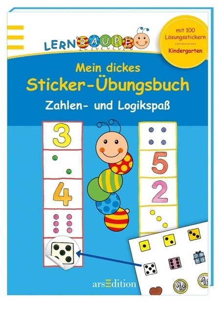 Mein dickes Sticker-Ubungsbuch Zahlen- und Logikspaß (Paperback)