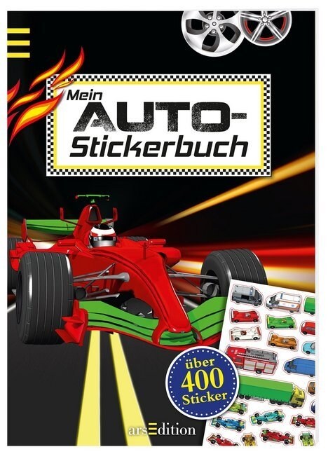 Mein Auto-Stickerbuch (Paperback)