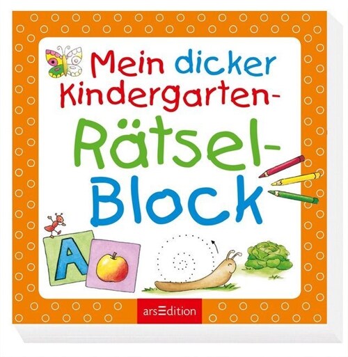Mein dicker Kindergarten-Ratsel-Block (Paperback)