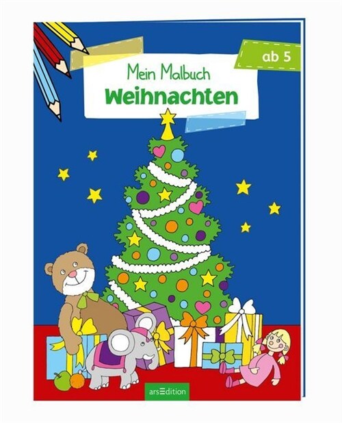 Malbuch ab 5 - Weihnachten (Paperback)