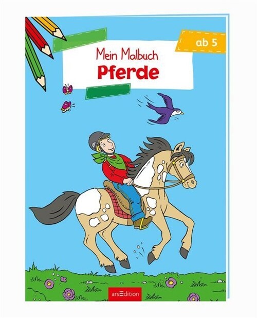 Mein Malbuch - Pferde (Paperback)