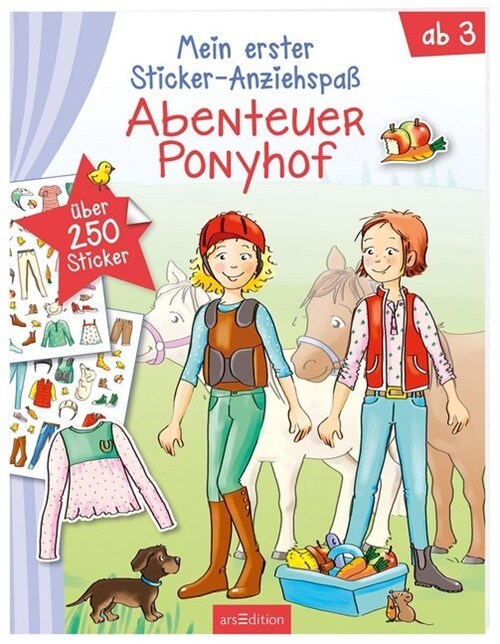 Mein erster Sticker-Anziehspaß - Abenteuer Ponyhof (Pamphlet)