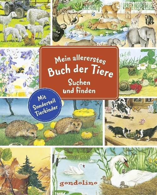 Mein allererstes Buch der Tiere - Suchen und finden (Hardcover)