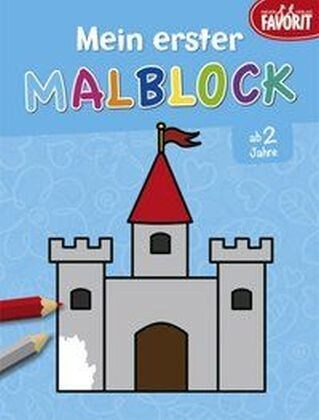 Mein erster Malblock - blau (Paperback)