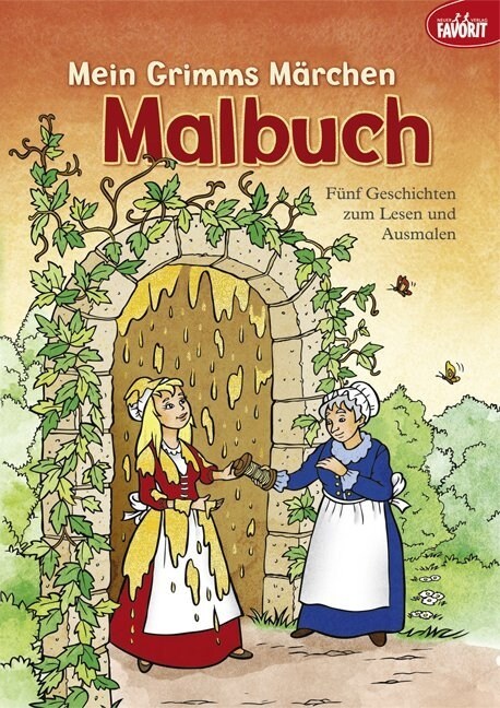 Mein Grimms Marchen Malbuch (Paperback)